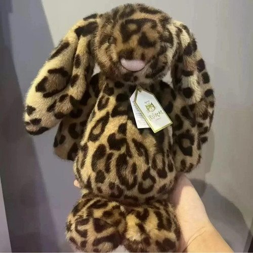 Jellycat leopard bunny plush - jellycat,